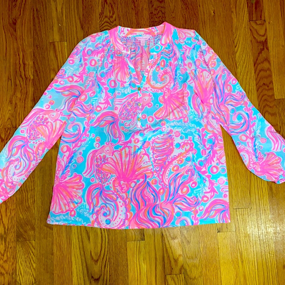 Lilly silk blouse